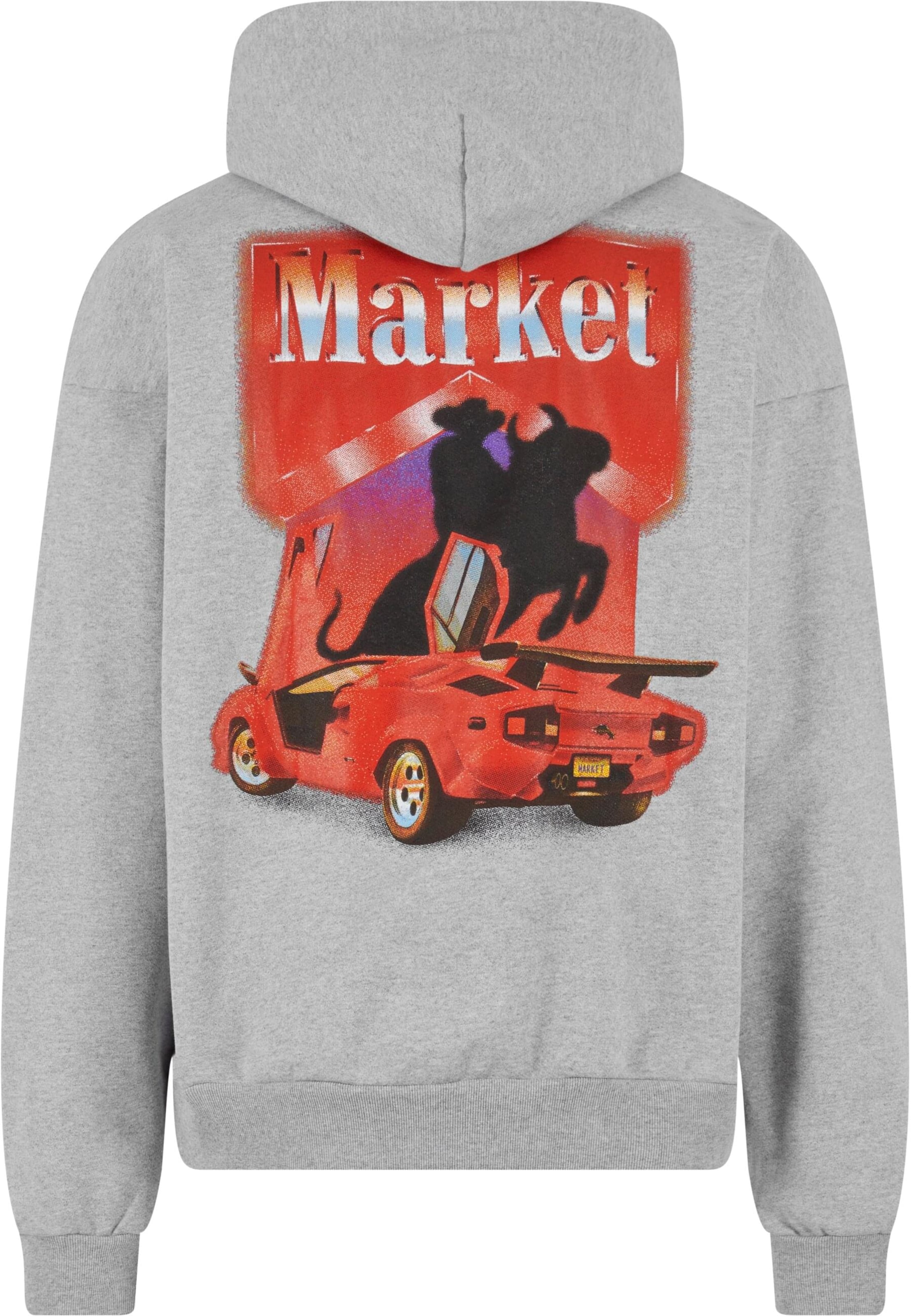 Sweat-shirt 'Bullrider' MARKET en gris