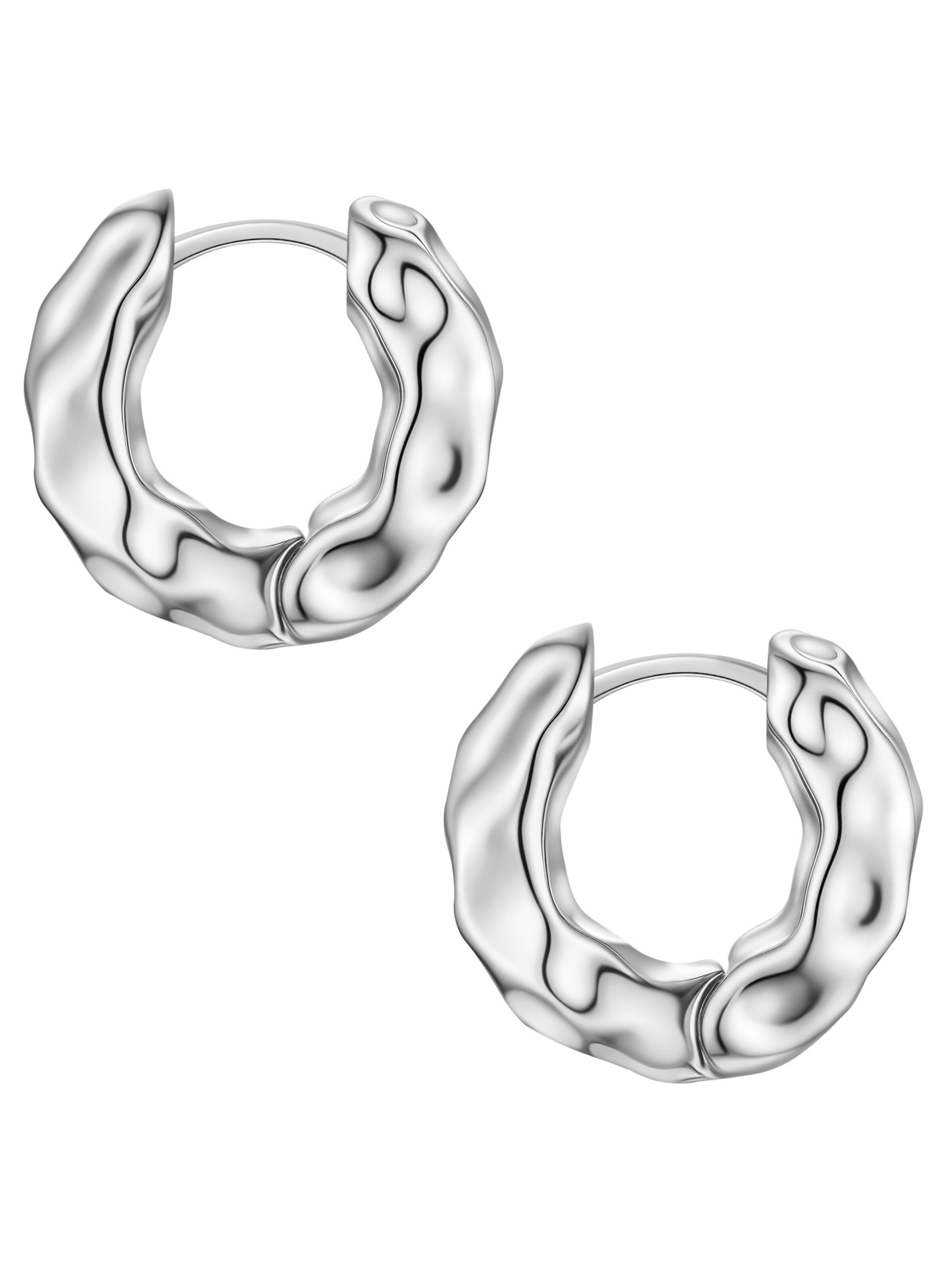 Yokoamii - Pendientes en plata: frente