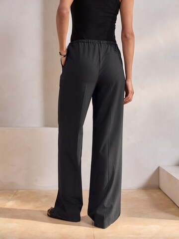 Next Wide Leg Hose in Grau
