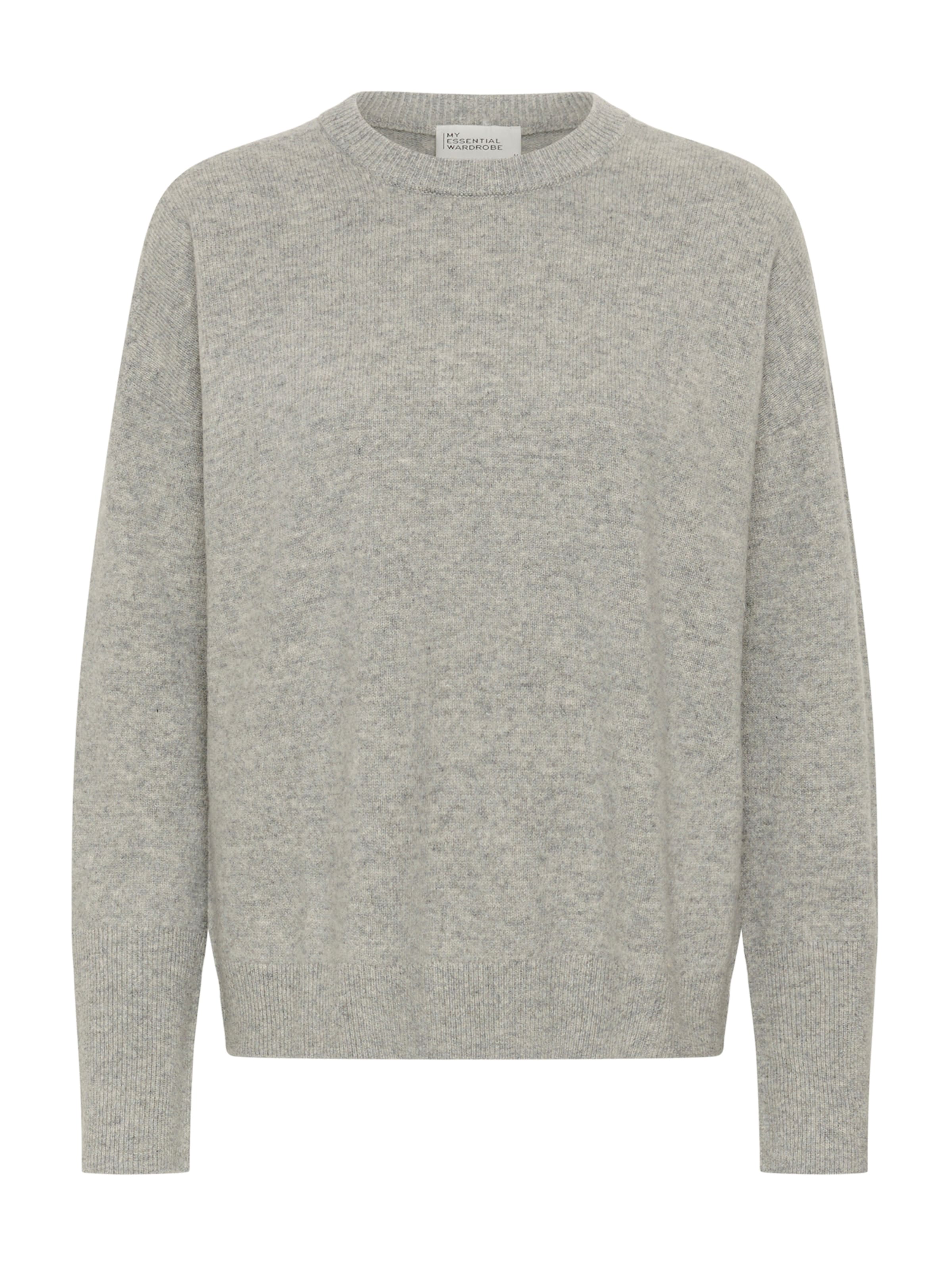 My Essential Wardrobe Sweater in Grey: front
