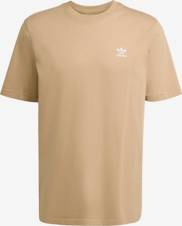 ruda ADIDAS ORIGINALS Marškinėliai 'Trefoil Essentials': priekis
