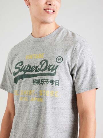 Superdry Футболка 'VL Classic' в Серый