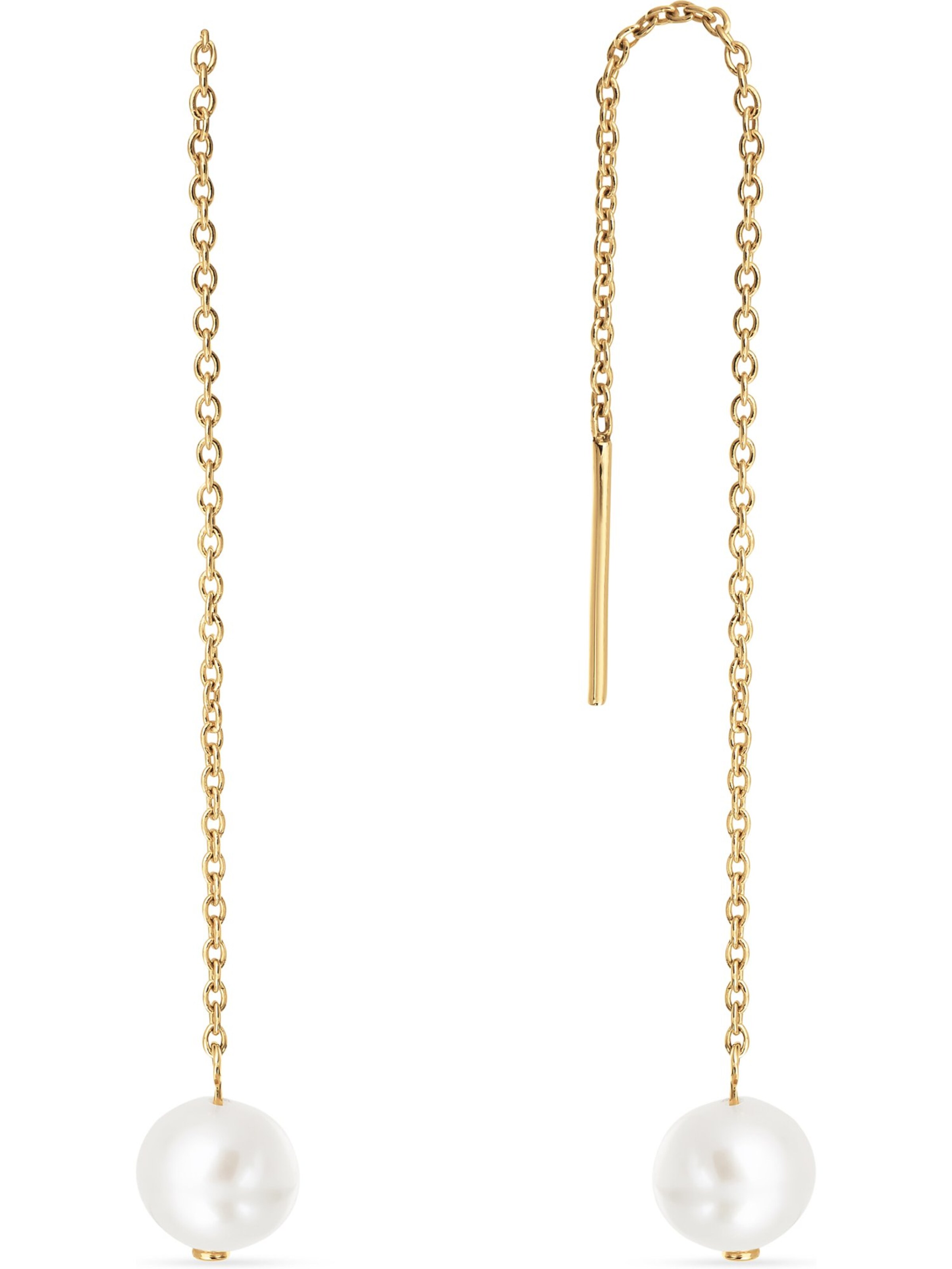 CHRIST Ohrringe in Gold