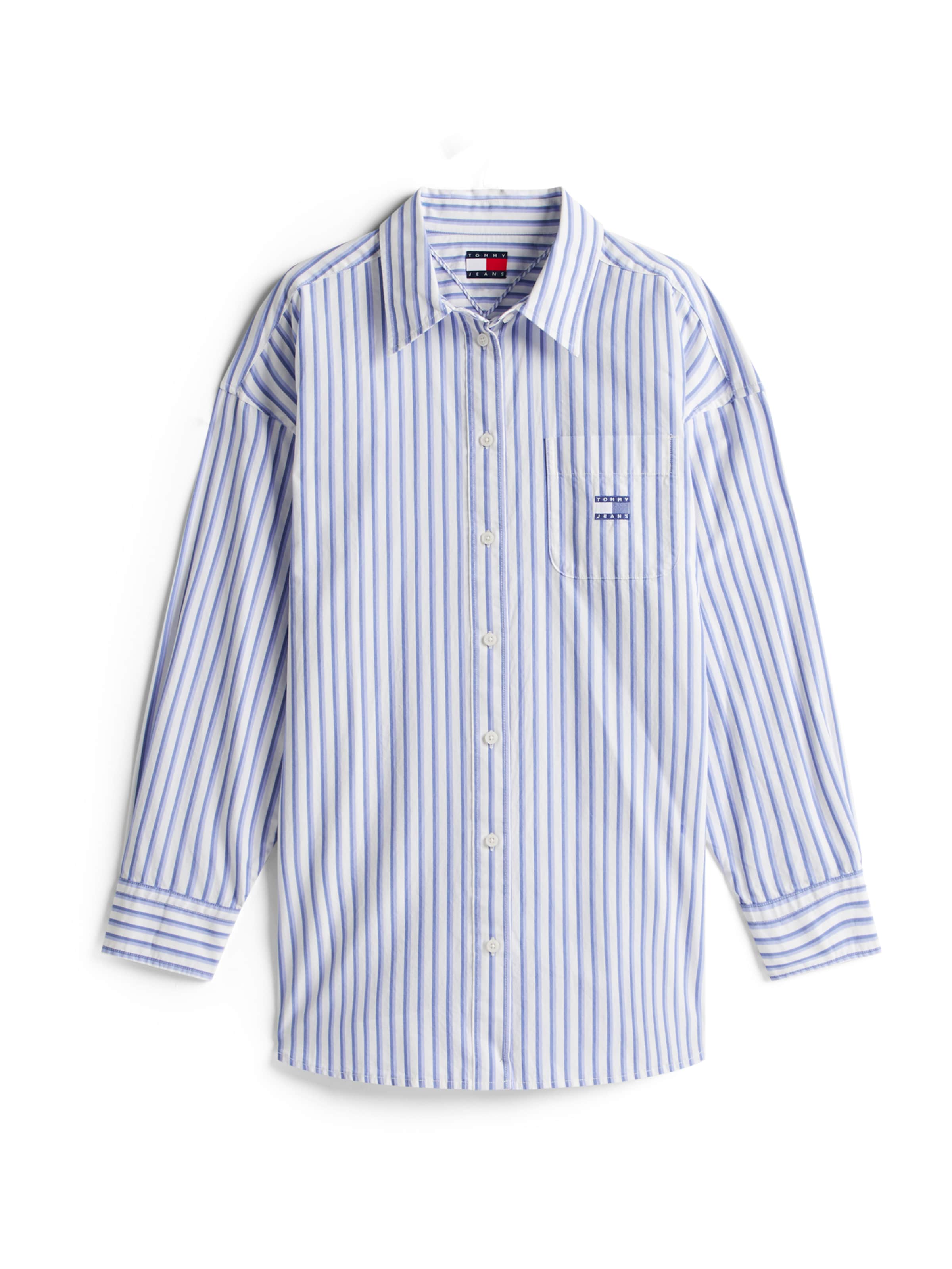 Tommy Jeans - Blusa em azul: frente