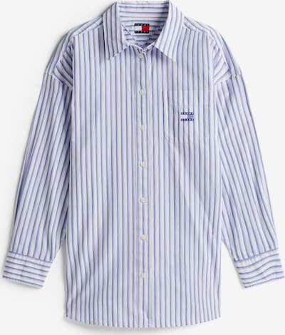 Tommy Jeans Bluza u plava / golublje plava / bijela, Pregled proizvoda