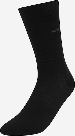 BOSS Orange Chaussettes 'John RS Uni' en noir, Vue avec produit