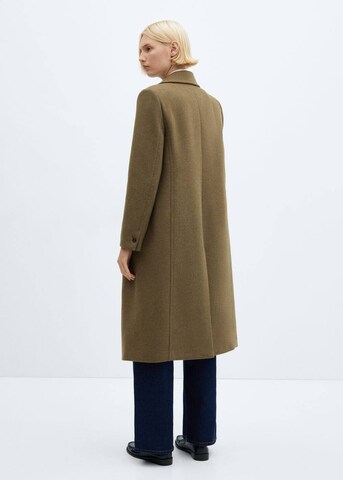 MANGO Between-Seasons Coat 'EYE' in Green