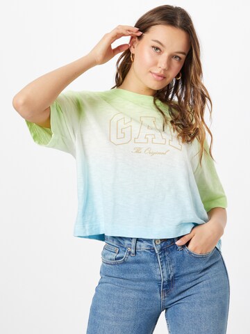 GAP Shirt in Blauw: voorkant