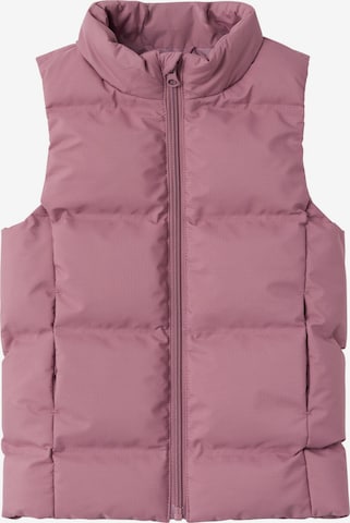 Gilet 'MELLOW' di NAME IT in lilla: frontale