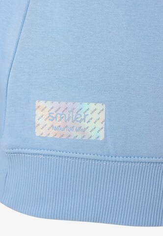 smiler. Sweatshirt 'Cuddle' in Blauw