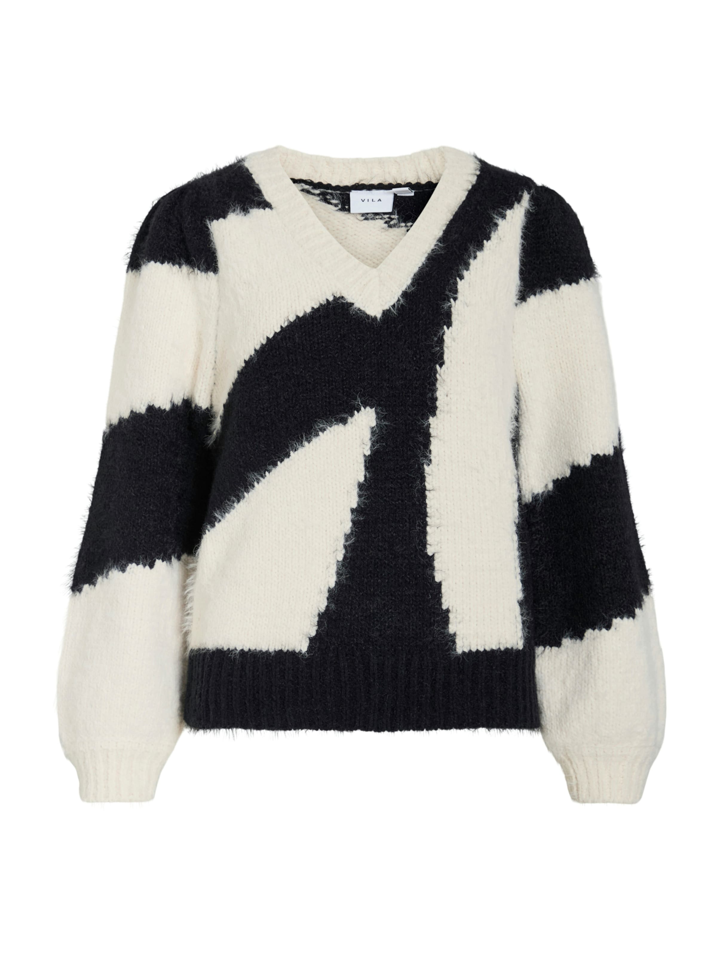 VILA Tröja 'VIKUNNUO' i beige: framsida