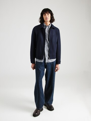 JACK & JONES - Ajuste regular Camisa 'JPRBLUNORRIS' en azul