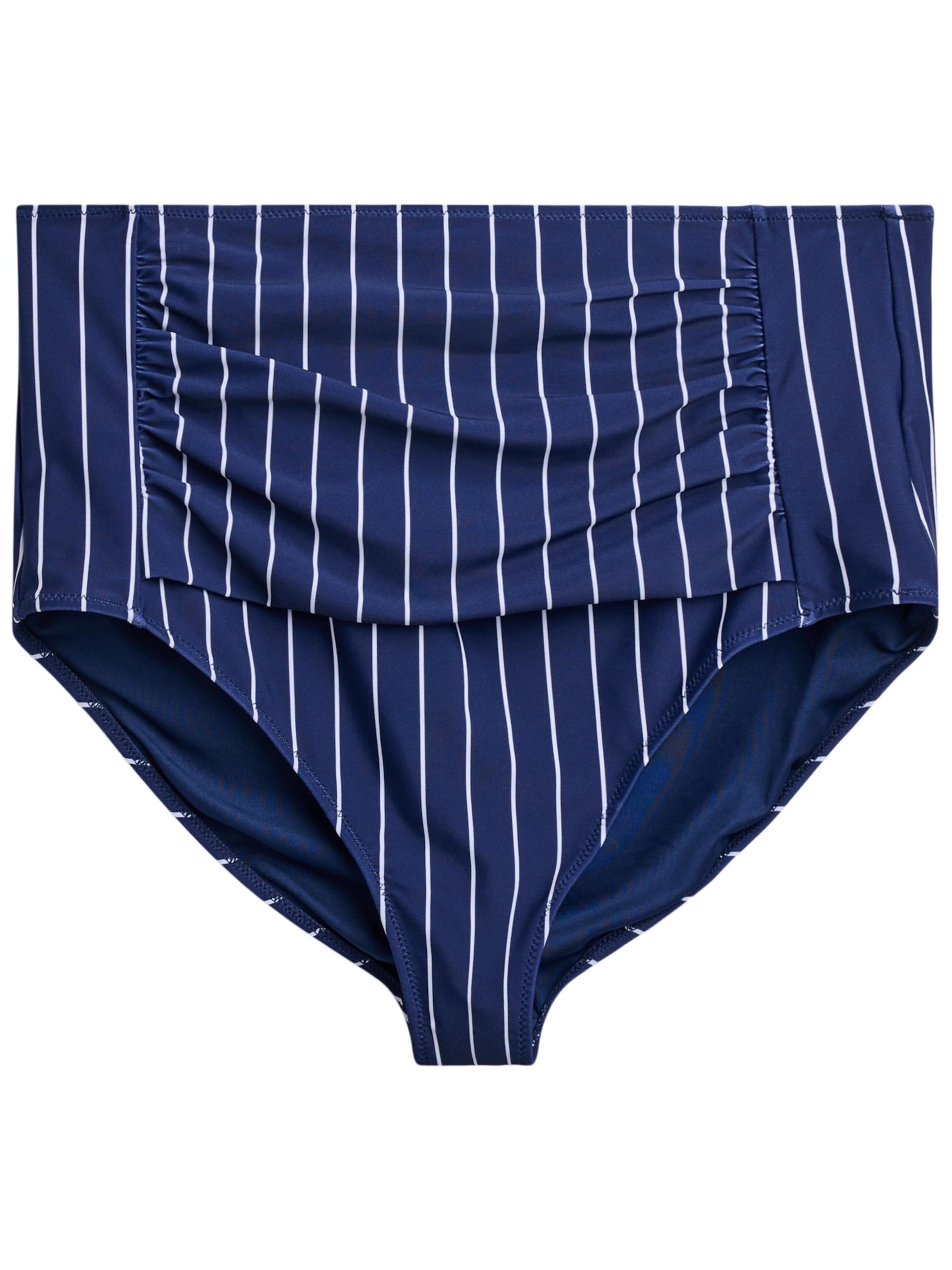 Swim by Zizzi Долнище на бански тип бикини 'Stella' в синьо: отпред