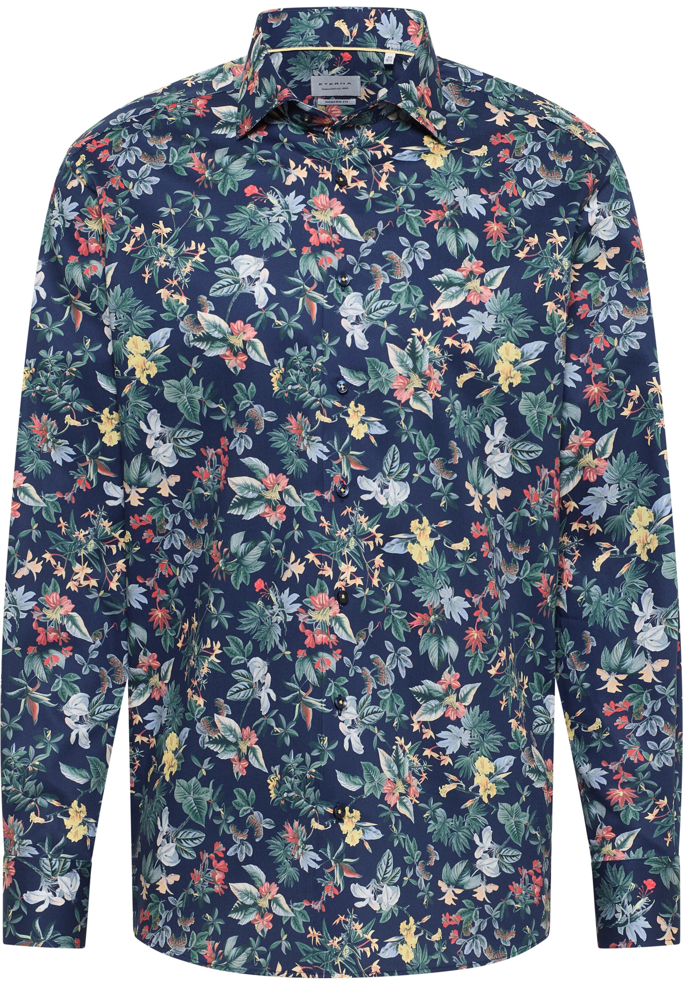 ETERNA Regular fit Business shirt in Blue: front