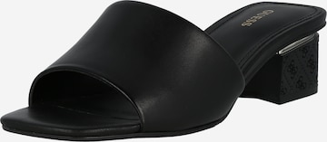 GUESS - Zapatos abiertos 'YARA' en negro: frente