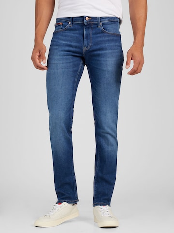 Slimfit Jeans 'SCANTON' de la Tommy Jeans pe albastru: față
