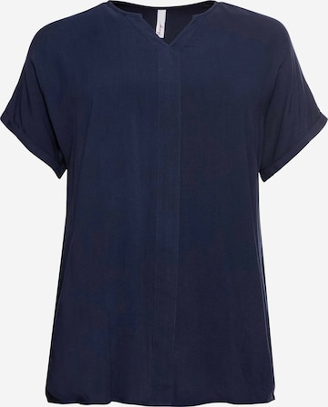 SHEEGO Tuniek in Blauw: voorkant