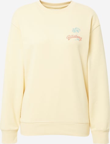BILLABONG Sweatshirt 'AFTER SURF' i gul: framsida