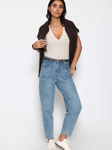 SASSYCLASSY Shirt Bodysuit in White