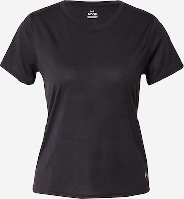 T-shirt fonctionnel 'Streaker' UNDER ARMOUR en noir : devant