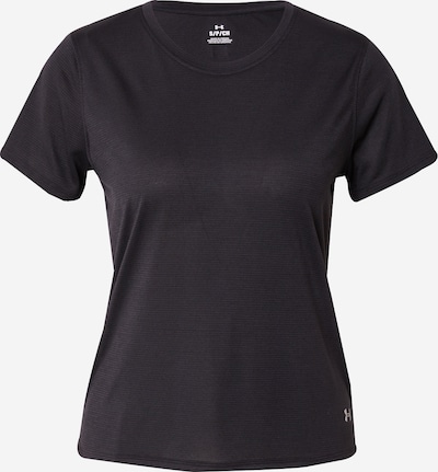 UNDER ARMOUR Performance Shirt 'Launch' in Grey / Black, Item view