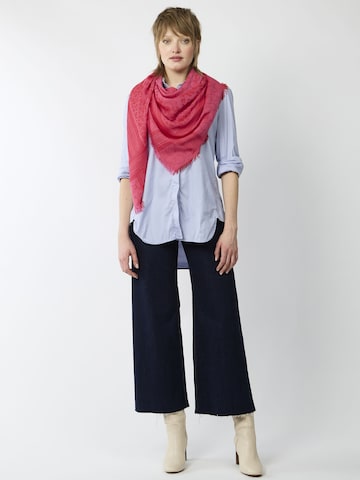 Foulard 'JACQUARD DE LUXE' CODELLO en rose