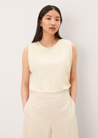 s.Oliver BLACK LABEL Bluse in Beige: predná strana