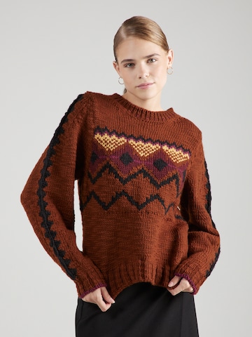 Vanessa Bruno Sweater 'BYAN' in Brown: front