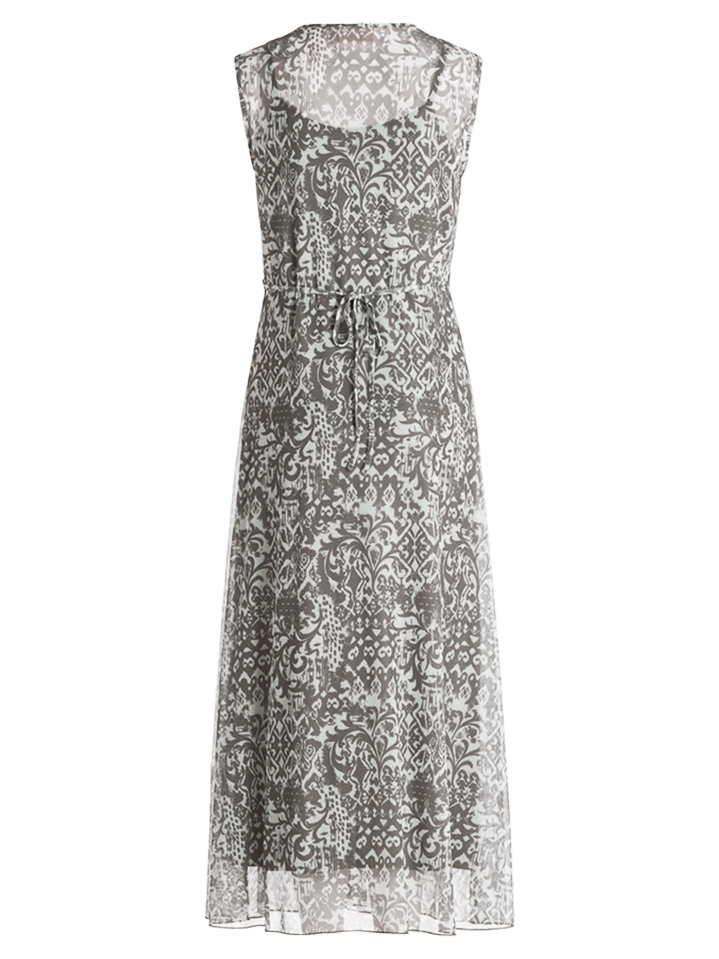 Cartoon Dress in Grey