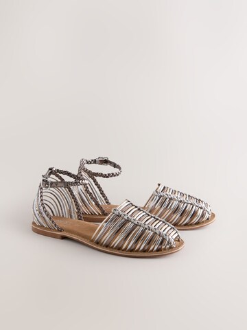 Next Sandály 'Forever Comfort' – stříbrná