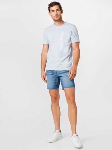 Abercrombie & Fitch Regular Shorts in Blau