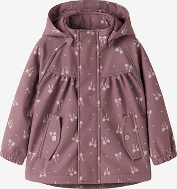 NAME IT Välikausitakki 'NMFALFA08' värissä lila: etupuoli