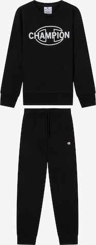 juoda Champion Authentic Athletic Apparel Treningas: priekis