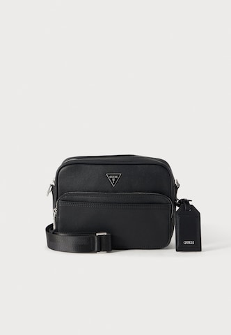 GUESS Crossbody Bag 'MILANO' in Black: front