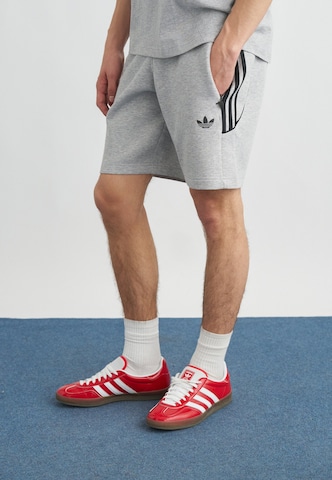 ADIDAS ORIGINALS Loose fit Trousers 'Spacer Teamgeist 26' in Grey