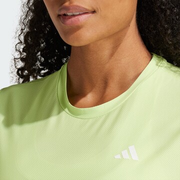 ADIDAS PERFORMANCE Performance Shirt 'Own The Run' in Green