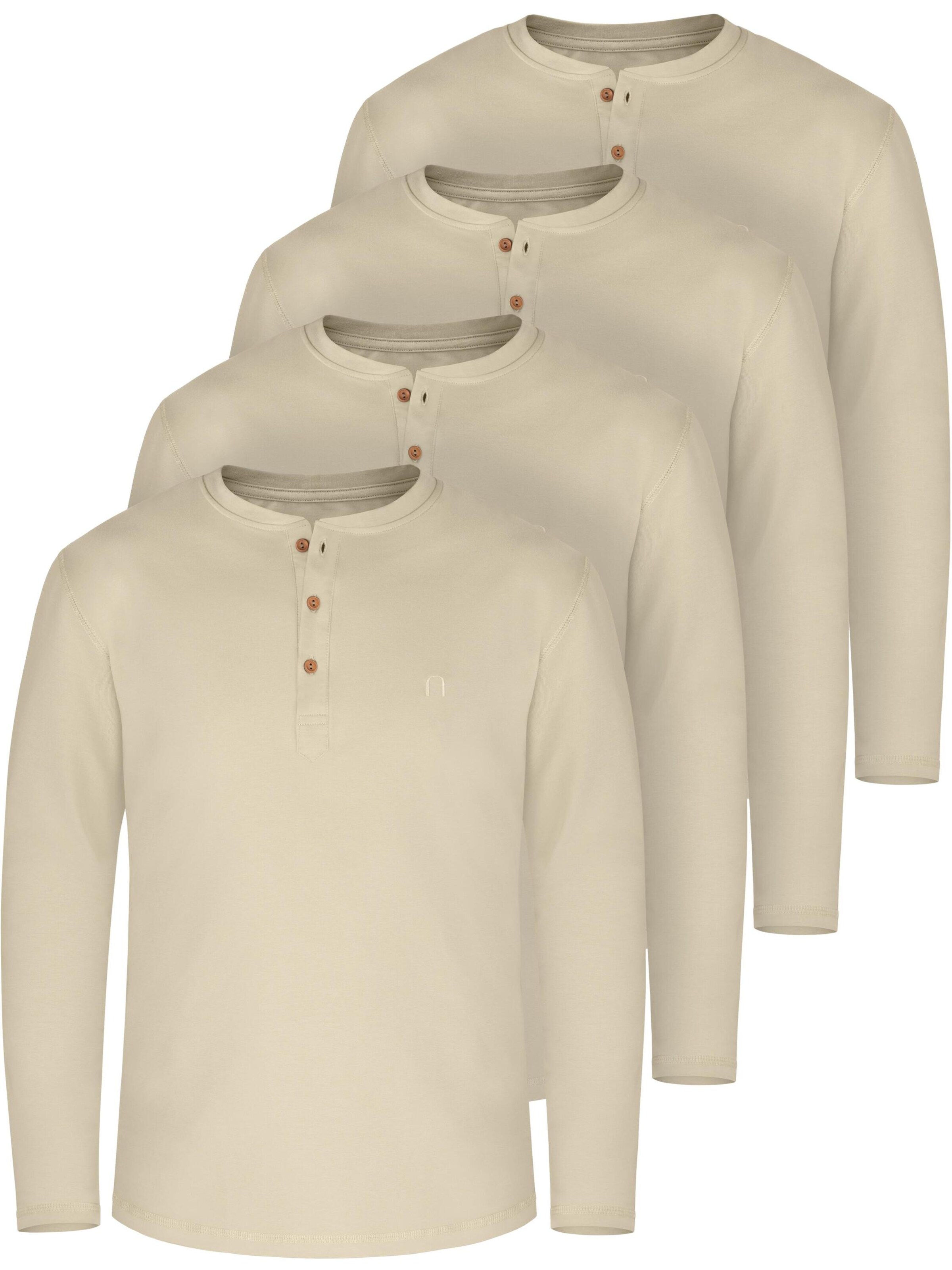 T-Shirt 'Neuville' normani en beige : devant