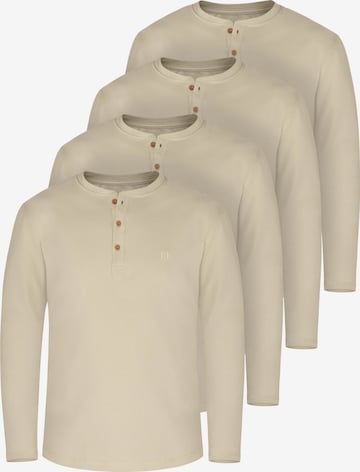 T-Shirt 'Neuville' normani en beige : devant