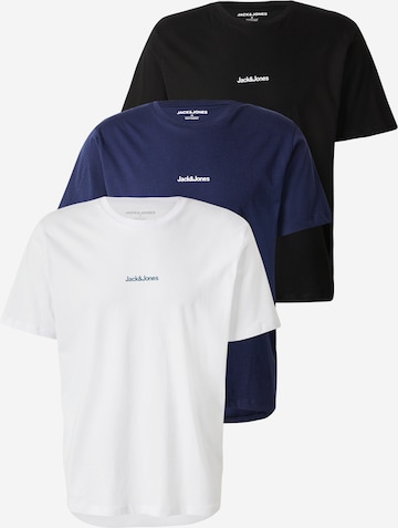 JACK & JONES - Camisa 'JJMINE' em azul: frente