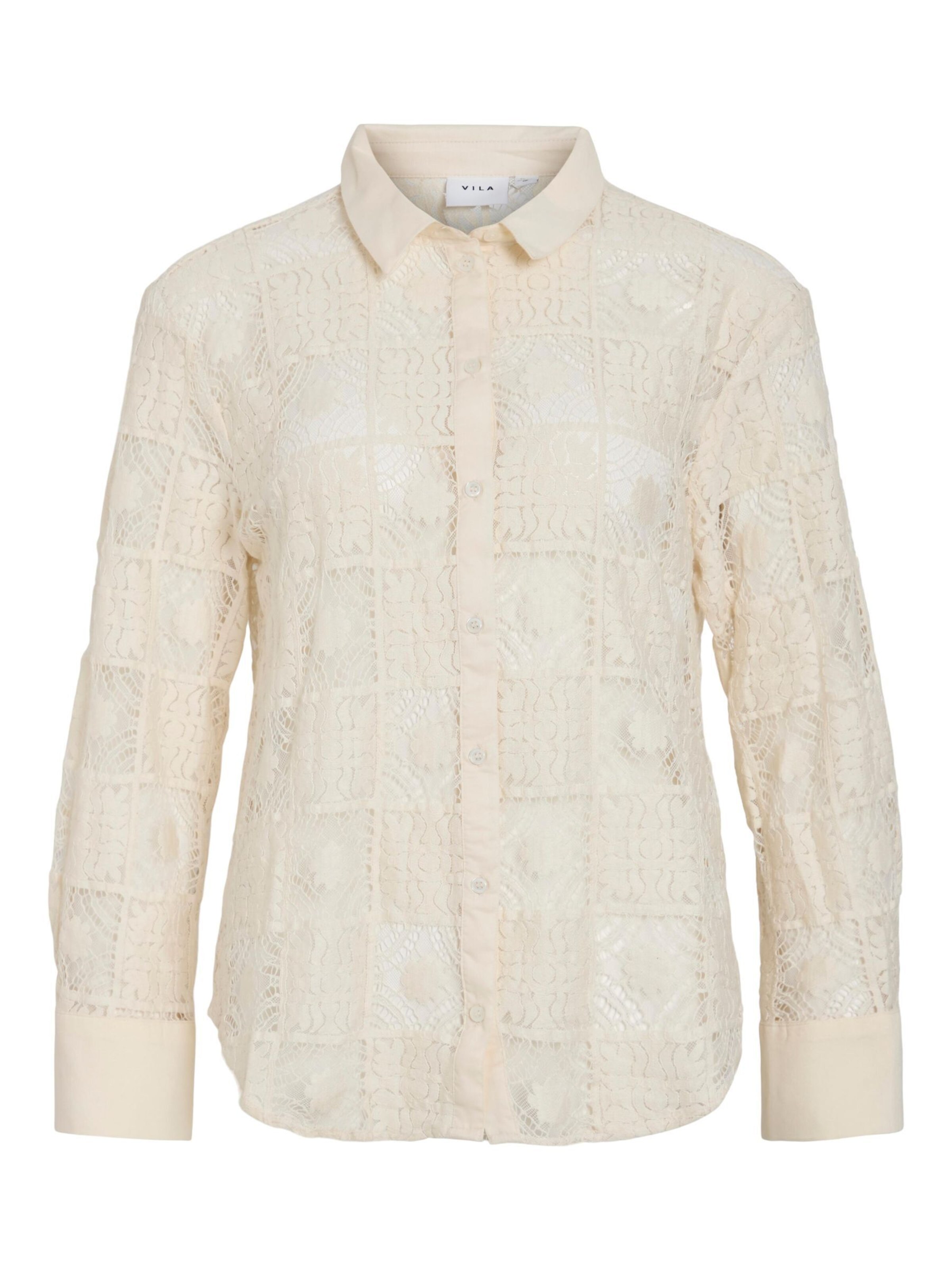 VILA Bluse i creme, Produktvisning