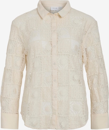VILA Bluse i beige: forside