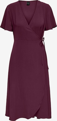 Robe 'ONLCali' ONLY en rouge : devant
