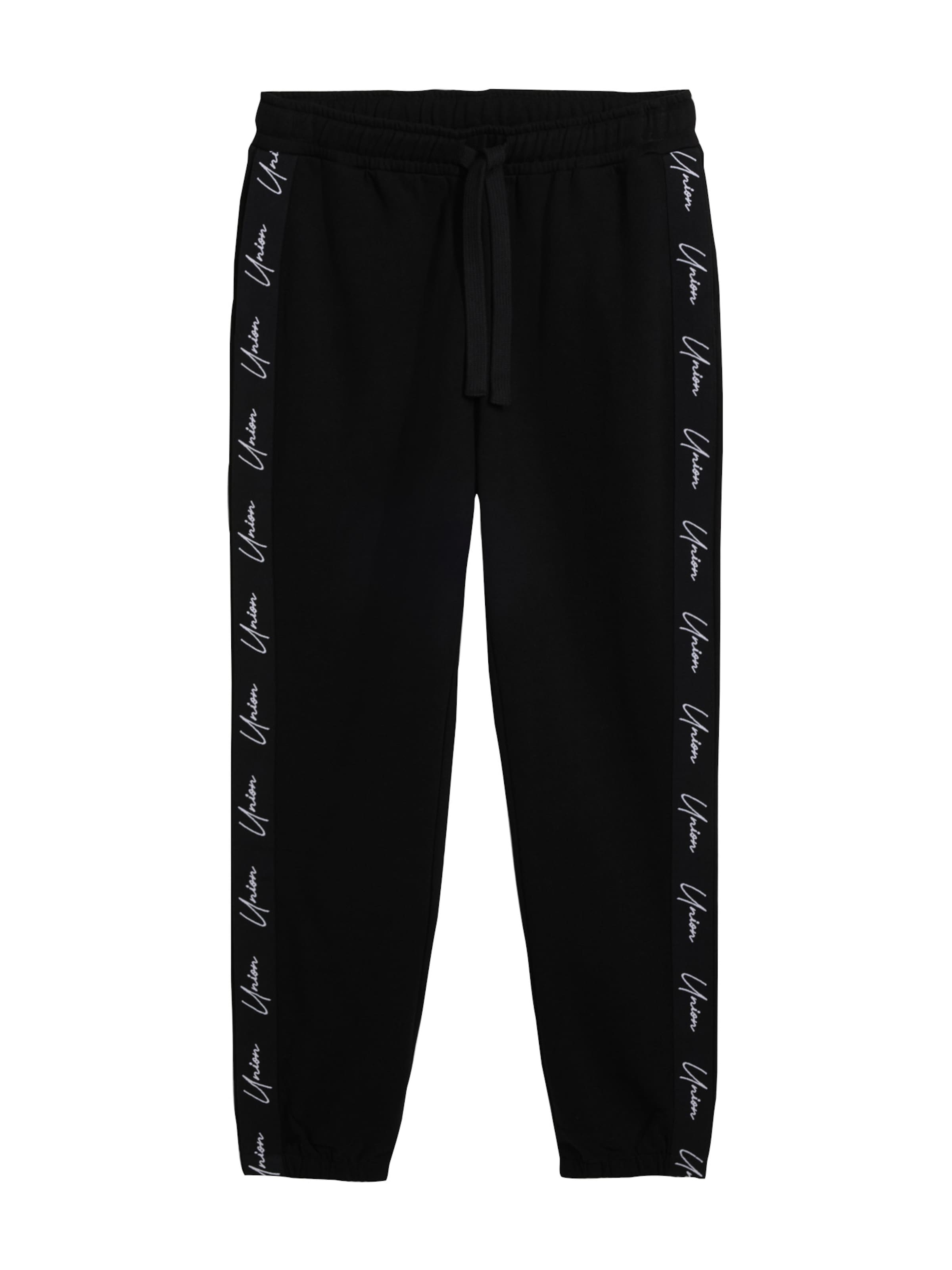 bonprix Loosefit Kalhoty – černá: přední strana