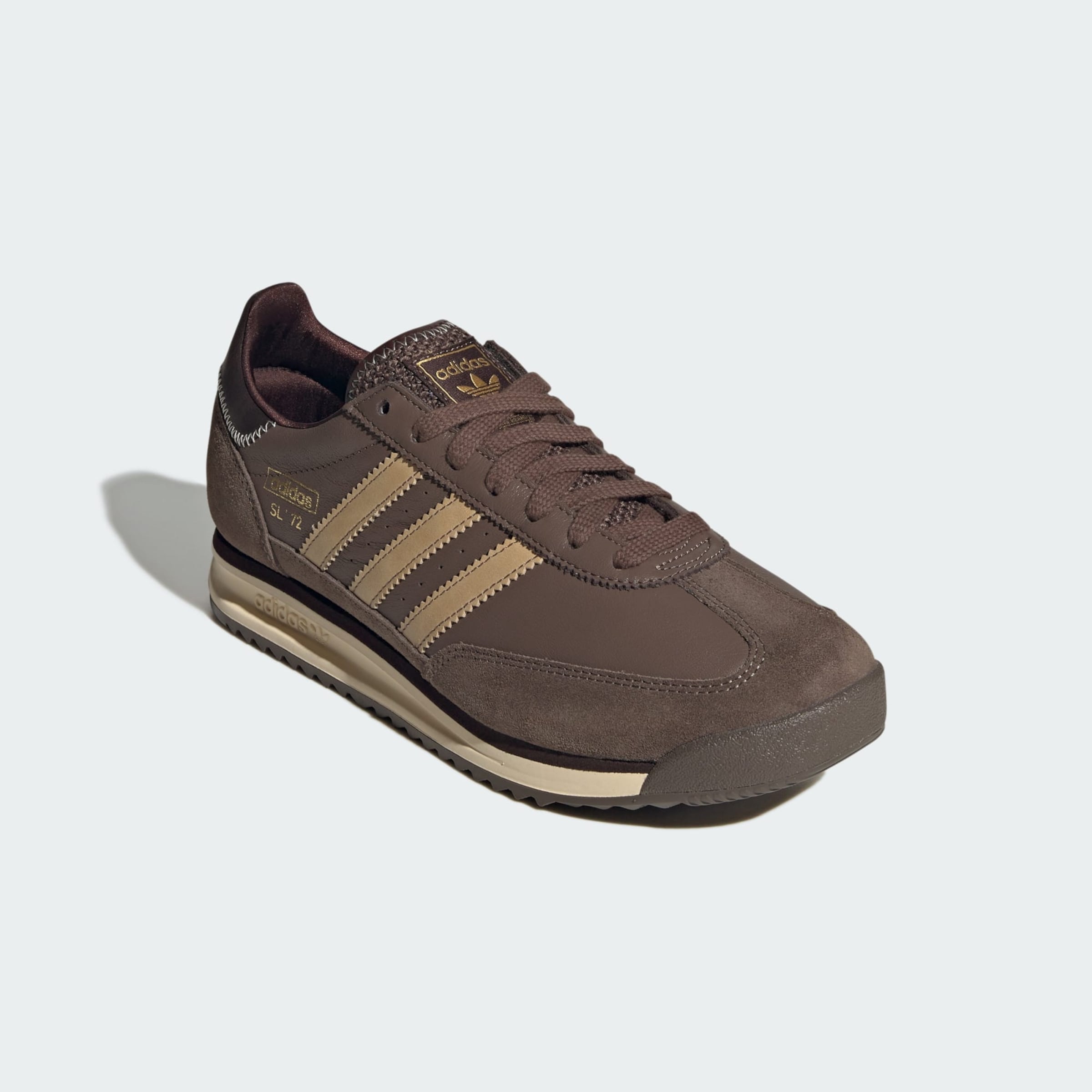 Cocoa☆ ADIDAS ORIGINALS Sneaker low 'SL 72' pe Ciocolatiu, Maro Mokka