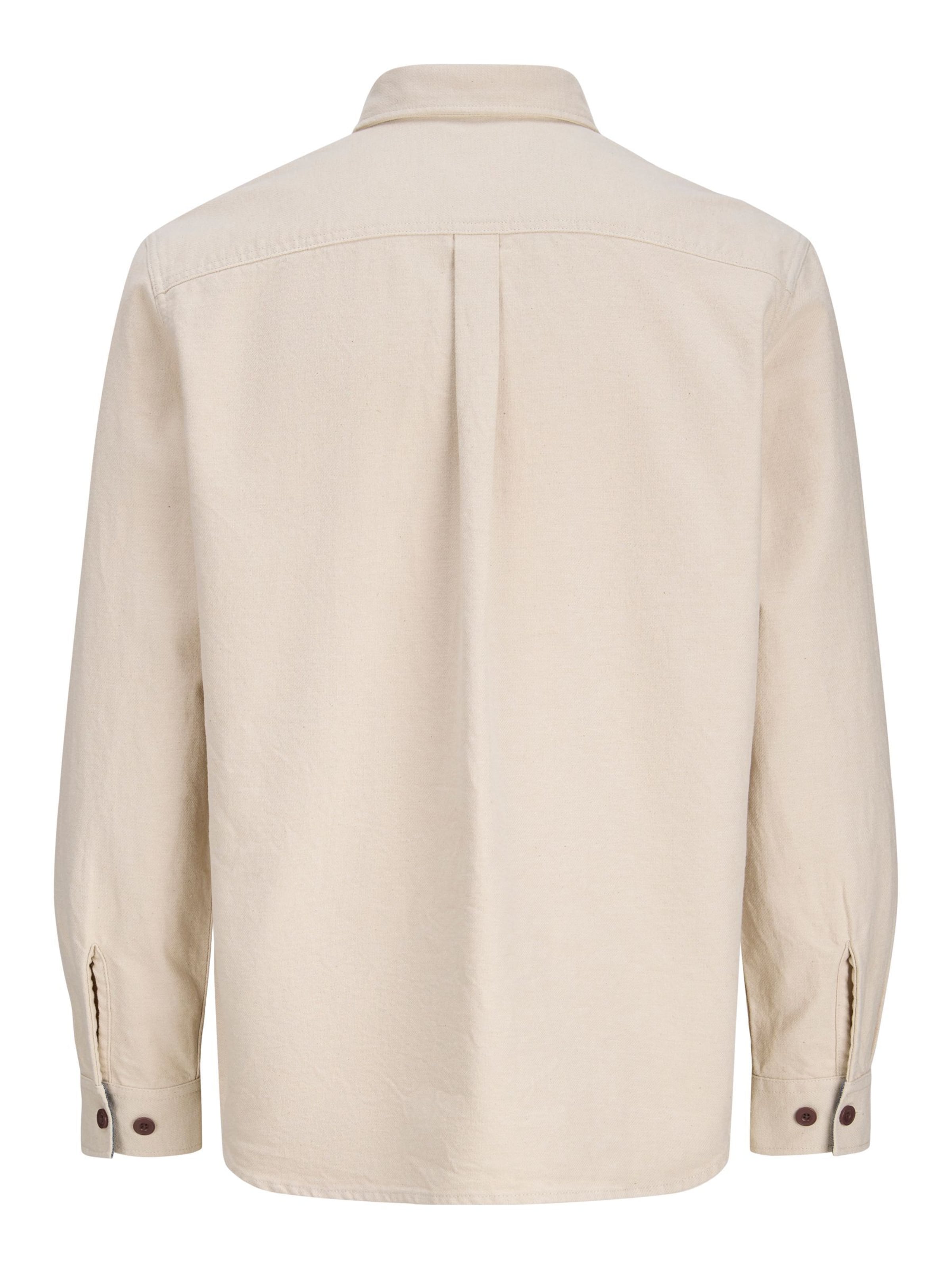 JACK & JONES Comfort Fit Hemd in Beige