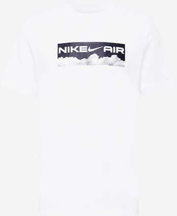 Nike Sportswear Тениска в бяло: отпред