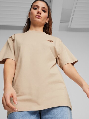 PUMA Bluser & t-shirts 'CLASSICS' i beige: forside