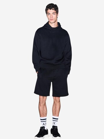 Pullover di ARMANI EXCHANGE in nero: frontale