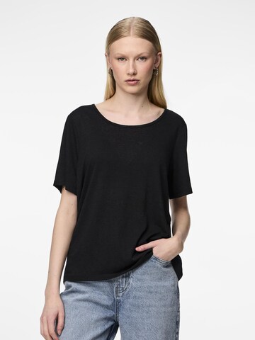 PIECES Shirt 'SYLVIE' in Schwarz: Vorderseite