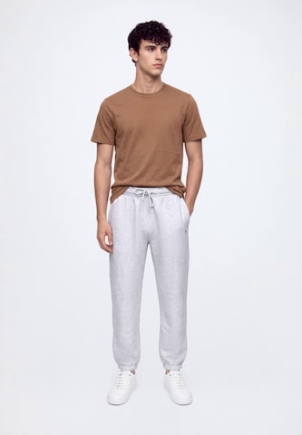 Tapered Pantaloni de la Abercrombie & Fitch pe gri
